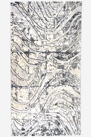 Moon 55A Creme/Grå - Løse Tæpper